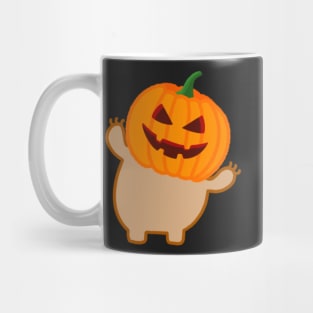 Cute Halloween Pumpkin Head Sloth Mug